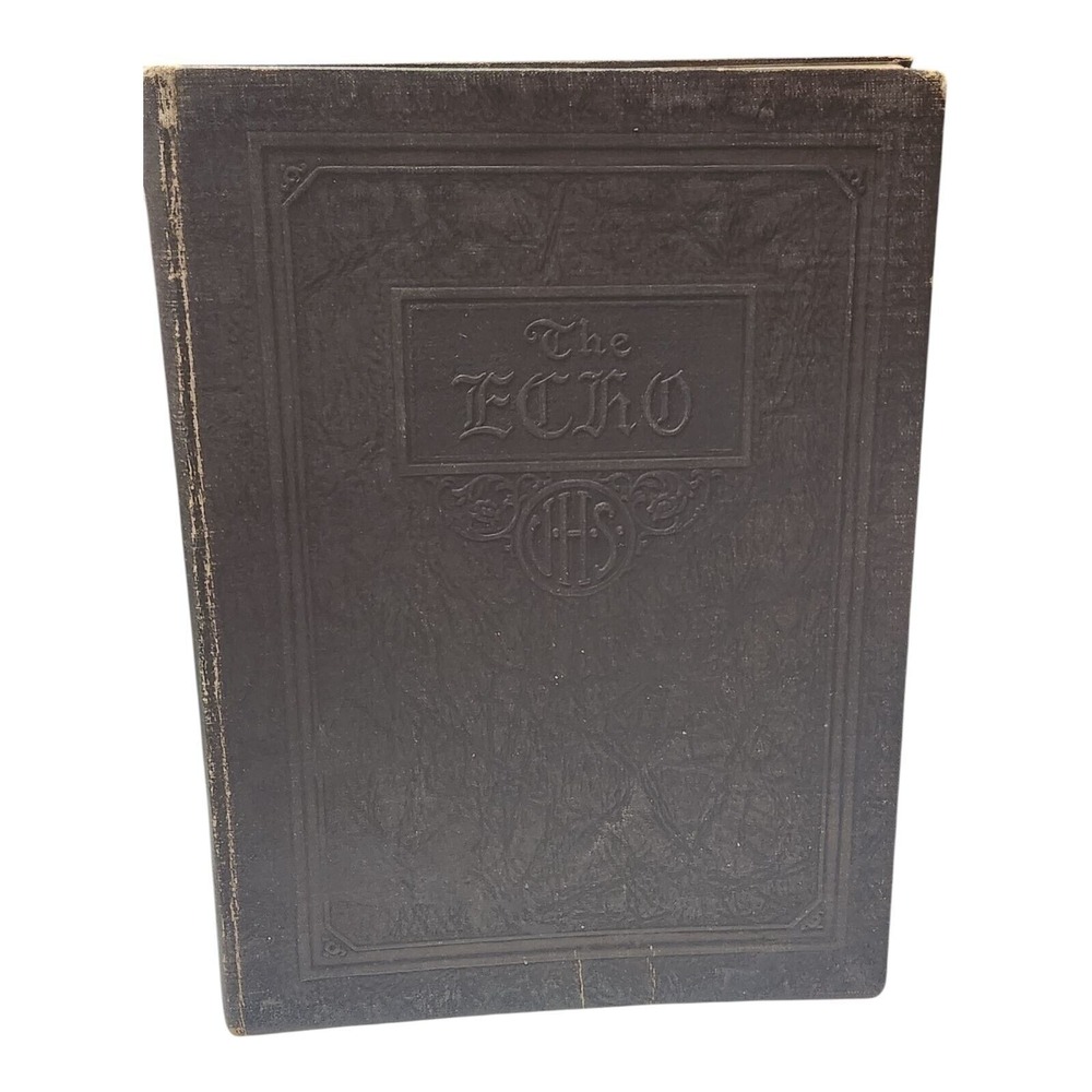1926 Uhrichsville High School Yearbook U.H.S. Echo Senior Class Ohio - Picture 1 of 3